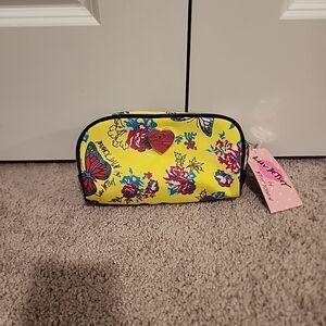 betsey johnson small cosmetic bag